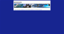 Desktop Screenshot of mikonos.info