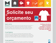 Tablet Screenshot of mikonos.com.br